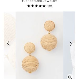 Tuckernuck Raffia Lantern Earrings